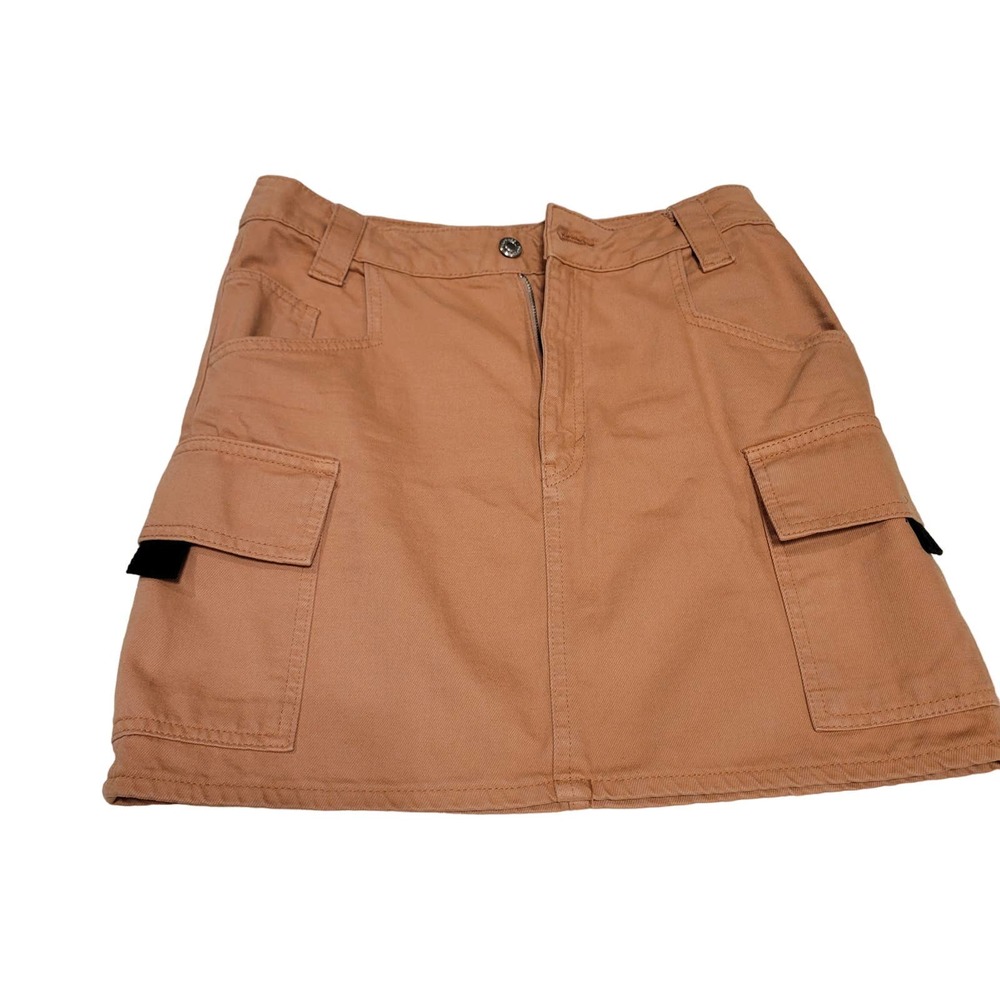 ASOS Tan Mini Skirt with Pockets